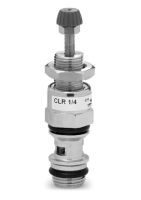 Микрорегулятор давления без серьги Camozzi CLR 1/8-01