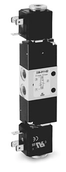 Распределитель Camozzi 338L-011-02-U7H-24V